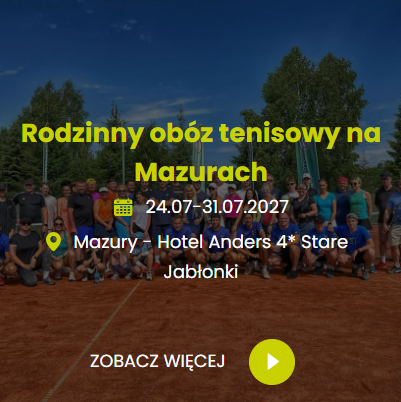 rodzinny wyjazd tenisowy Mazury